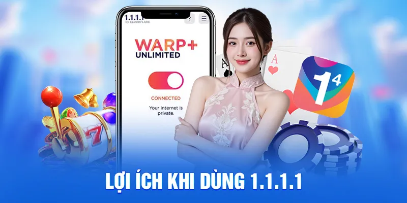 Lợi ích khi dùng 1.1.1.1